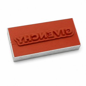 Moule personnalisé en silicone pour estampage à chaud, pour plaque de bronzage en plastique ABS acrylique, produit ménager, 10x10mm, épaisseur 3mm - Product Image 2