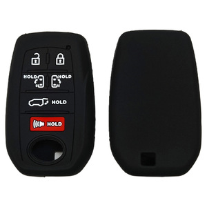 Silicone chìa khóa xe bìa cho Toyota Sienna PRIUS RAV4 Venza chìa khóa xe chủ mà không có logo 6-Nút điều khiển từ xa <span class=keywords><strong>Car</strong></span> <span class=keywords><strong>Key</strong></span> trường hợp - Product Image 3