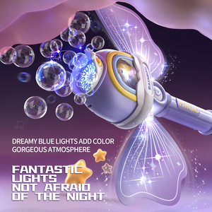Explosivo Ángel burbuja varita de mano niños pro-interactivo juguete luz sonido automático burbuja máquina - Product Image 2