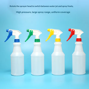 सफाई समाधान के लिए समायोज्य नोजल ट्रिगर के साथ थोक प्लास्टिक स्प्रे बोतलें - Product Image 1