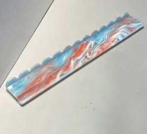Soportes de Mahjong de Acrílico Transparente Premium con Empujadores Magnéticos Ondulados, Patas Metálicas Plegables, para 4 Jugadores, OEM Personalizado para Juego - Product Image 6