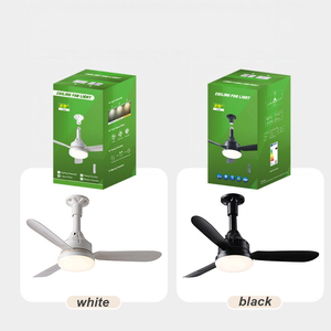28 Inch E27 Screw In Ceiling Fan With <b>Light</b> 3 Blades <b>Socket</b> Fan <b>Light</b> Easy Install For Bedroom office - Product Image 4
