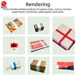KUNJIN Macchina Legatrice a Fascette per Giornali, Libretti, Quaderni, Biglietti da Visita, Carta A4, Documenti Bancari - Offerta Speciale Fornitore - Product Image 3