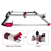 Machine de gravure laser LUNYEE Cloud L10, nouvelle conception, entièrement métallique, avec module laser 10W et commande par application, pour le bois.