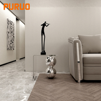 PURUO – table d'appoint moderne en acier inoxydable Offre Spéciale, dessus en verre doré pour salon