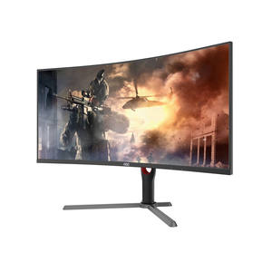 จอเกมมิ่งโค้งรุ่นใหม่ AOC CU34G10X ความถี่รีเฟรช 165Hz ความสว่าง 300cd/m² เวลาตอบสนอง 1ms พร้อมหน้าจอโค้ง Fish Screen 1500R - Product Image 4
