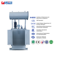 Transformador Elevador de Tensión 1250kVA 15KV, Probado en Fábrica, Sumergido en Aceite, para Redes de Distribución de Energía en África y Electrificación de Áreas Remotas