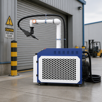 Cobot de soudage laser - Système robotique automatique avec programmation PLC et commande de moteur, solution flexible de jonction de métaux