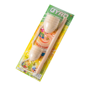 Trompo de madera clásico de madera maciza con movimiento manual para niños y adultos, juguete unisex, origen Yiwu A312 - Product Image 4