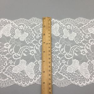 New Lace Fabric for Bridal Wedding Dresses 18cm Floral Embroidered Ribbon Trim with <strong>Sequins</strong> Luxury Style for Clothing and <strong>Bra</strong> - Product Image 6