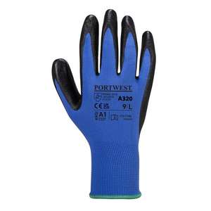 PORTWEST - A320BLUM Dexti-Gants Grip bleu-GANTS EAN 5036108225231 - Product Image 2