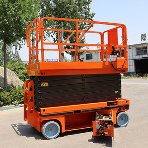 Elevador de tijera eléctrico, plataforma aérea de 4-18m, 6m, 8m, 10m, 12m, 14m, elevador móvil Skylift, andamio, elevador de tijera hidráulico - Product Image 6