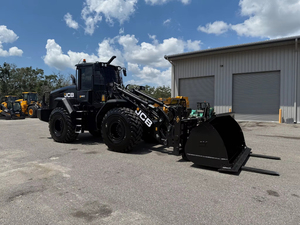 Chargeuse sur pneus JCB 457HT robuste, 21 tonnes, transmission à couple élevé, spécifique aux carrières, stock d'exportation - Product Image 4