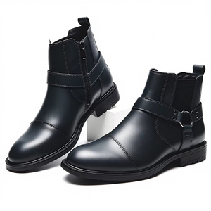 Botas Casuales de Media Pantorrilla para Hombre, de Cuero Genuino, Impermeables y Antideslizantes, Talla Grande, Modelo 2026 <span class=keywords><strong>Ark</strong></span> Bird - Product Image 2