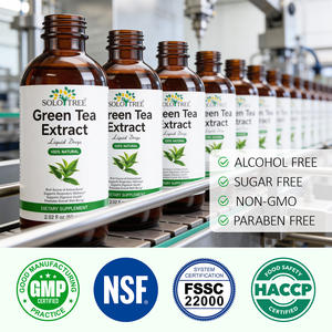 SOLOTREE Supplément Liquide Pur de Camélia Sinensis, Teinture Naturelle à Base de Plantes, Gouttes d'Extrait de Thé Vert pour le Soutien Immunitaire et Antioxydant - Product Image 6