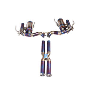 Echappement Catback YT Titanium avec X-Pipe Tuned Mid-Pipe pour Ferrari GTC4 6.3 V12 - Product Image 1