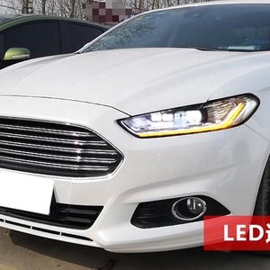 Đèn pha xe nâng cấp LED <span class=keywords><strong>DRL</strong></span> Đèn pha phía trước đèn sương mù lắp ráp cho Ford <span class=keywords><strong>Mondeo</strong></span> 2013 2016 LED Cắm và chơi phụ kiện - Product Image 3