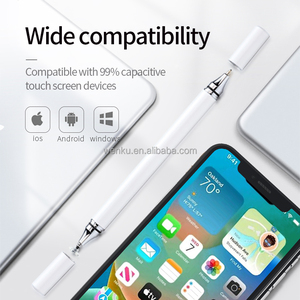 Penna Touch 2 in 1 in Metallo con Punta Sostituibile e Penna a Sfera per iPhone e Tablet - Product Image 2