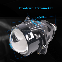 RAYCH Nouveaux phares de projecteur hyperboloïde à objectif bi-led 3.0 ''pour Hella 3R G5 Lumière LED High Low Beam 60W 6000k Matrix Lens
