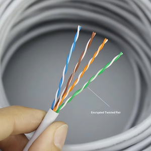 Cabo de Rede Ethernet Interno Kneysum Cat5E CCA Cinza Trançado 305M 1000FT UTP FTP SFTP - Product Image 3