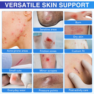 ELAIMEI Wound Care Hydrocolloid Dressing Roll Flexible Waterproof Extra Large Hydrocolloid <strong>Patch</strong> <strong>Bandages</strong> with Self-Adhesive - Product Image 6