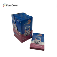 Boîte de présentation personnalisée pour friandises pour chats, en carton ondulé recyclé, pour l'emballage de friandises pour chats