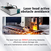Machine de découpe laser à fibre CNC automatique RAYTHER 3015 Cypcut 1500W-6000W haute vitesse 4 axes refroidie par eau pour tubes/tôles métalliques
