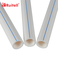 Material de plomería PPR de plástico liso más vendido de China Tubería de agua PPR de polipropileno 40/50/63 Tamaño Todos los tipos de tuberías Ppr