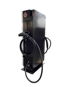 สถานีชาร์จรถยนต์ไฟฟ้ากระแสตรงแบบเร็ว KED 40-80KW พร้อมหัวชาร์จ CCS1/CCS2 สำหรับใช้งานเชิงพาณิชย์-ใหม่ - Product Image 1