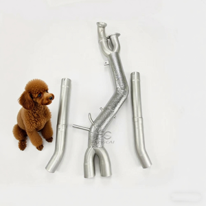 Для S58 2020 одноцентральная трубка + BMW M4 G82 G83 M3 G80 нержавеющая сталь 304 материал с изоляционным материалом - Product Image 1