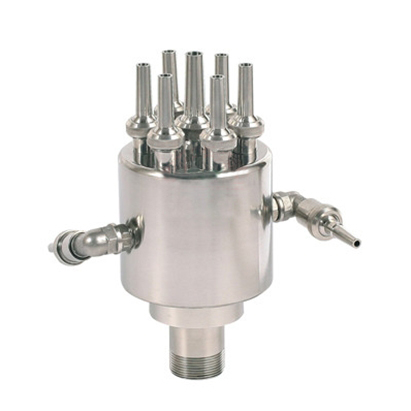 Танцевальный водяной поворотный наконечник для фонтана