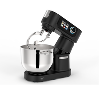 Batteur sur socle planétaire AC 1800W 12 vitesses 8L avec grand écran couleur tactile, boîtier robuste en aluminium moulé sous pression, OEM/ODM