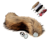 LeXiang - Soft Fox Tail Sex Toy for Adult, But Plug, Anal