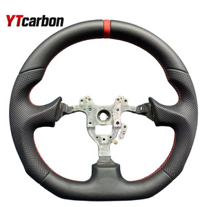 Accesorios Interiores para Automóviles YTcarbon, Volante de Cuero Completo para S2000 Civic Insight <span class=keywords><strong>Type</strong></span> <span class=keywords><strong>R</strong></span> <span class=keywords><strong>Integra</strong></span> 2000-2009 - Product Image 2