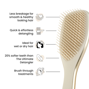 <span class=keywords><strong>Brosse</strong></span> démêlante personnalisée OEM ODM <span class=keywords><strong>pour</strong></span> cheveux humides et secs, élimine <span class=keywords><strong>les</strong></span> nœuds et réduit la casse <span class=keywords><strong>pour</strong></span> <span class=keywords><strong>les</strong></span> types de cheveux raides à bouclés - Product Image 4
