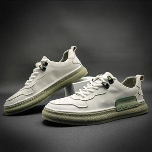 Zapatos Casuales de Lona para Hombre, con Cordones y Estilo Slip-On, Talla Grande, Versátiles, Planos, de Tela Elástica, para Invierno, Primavera, Verano y Otoño - Product Image 1