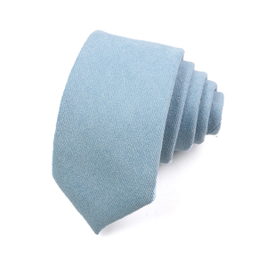 New Solid Color Velvet <strong>Ties</strong> for Men 100%Cotton Handmade High Quality Necktie <strong>Pink</strong> <strong>Green</strong> 7cm Skinny Slim <strong>Ties</strong> Accessory - Product Image 3