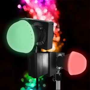 Luce LED Professionale RGB 100W Continua Portatile in Metallo per Fotografia e Video con Temperatura di Colore Regolabile per Trucco e <span class=keywords><strong>YouTube</strong></span> - Product Image 6