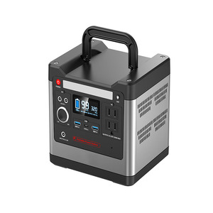 Station d'alimentation portable 320w, batterie au lithium, station d'alimentation d'urgence, générateur solaire extérieur - Product Image 1