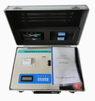 Kit peralatan penguji tanah portabel, untuk penganalisa NPK tanah penguji Digital meteran Npk