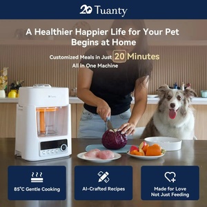 Machine à nourrir les animaux de compagnie intelligente, cuisinière <span class=keywords><strong>électrique</strong></span> automatique pour des repas frais et sains pour les distributeurs professionnels mondiaux - Product Image 4