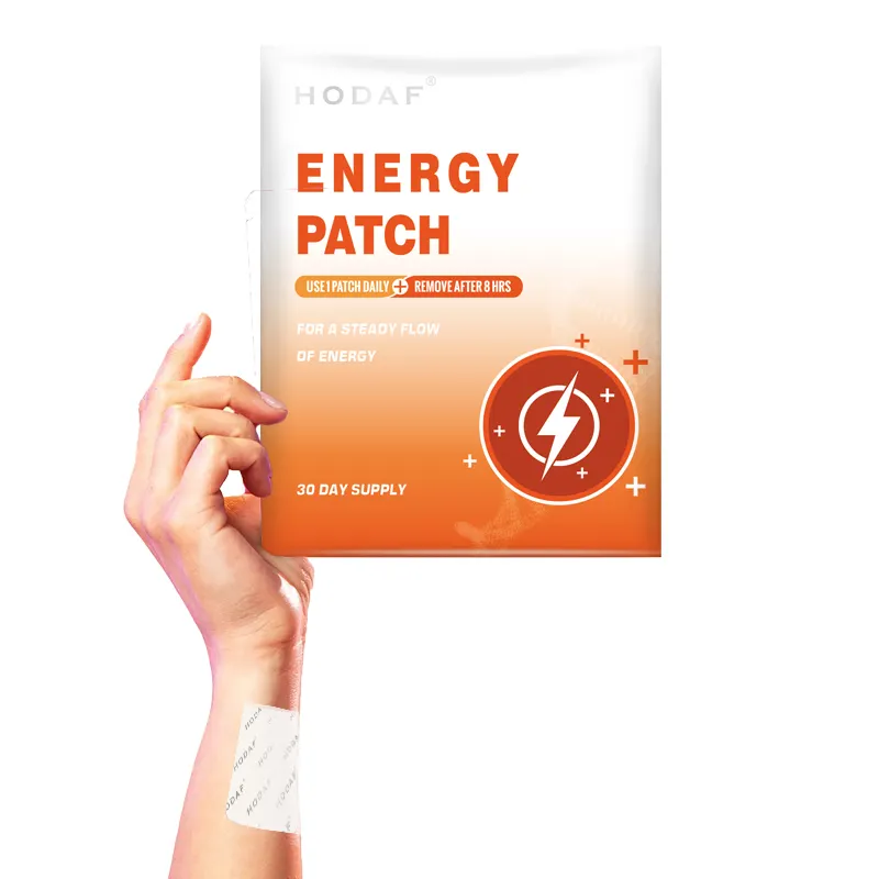 Non-Toxic Latex-Free Adhesive Energy Strips Boost Rapid Activation Delivery Vitamin Energy Patch