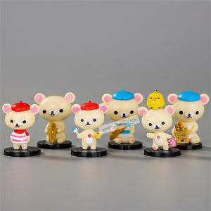 Popular dibujos animados oso pardo estatuilla coleccionable restaurante <span class=keywords><strong>Happy</strong></span> <span class=keywords><strong>Meal</strong></span> <span class=keywords><strong>juguete</strong></span> para niños Idea de regalo Premium - Product Image 4