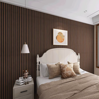AKUSLAT fabrique des panneaux muraux acoustiques autocollants en bois adhésifs imprimés sur mesure en 3D pour la décoration de la maison