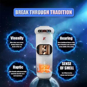 Titreşimli akıllı uçak fincan erkek mastürbasyon seks oyuncak elektrikli tam otomatik görsel seks oyuncakları modeli - Product Image 4