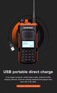 Walkie Talkie <span class=keywords><strong>Baofeng</strong></span> UV-10 Original al por Mayor, NUEVO BF-<span class=keywords><strong>UV10R</strong></span>, Walkie-talkie Portátil Tipo C para Montar en el Automóvil - Product Image 6