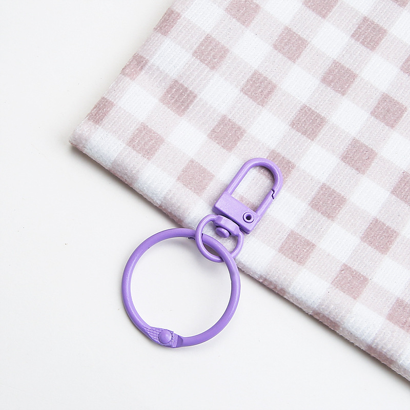 Loquet de porte violet clip 3cm