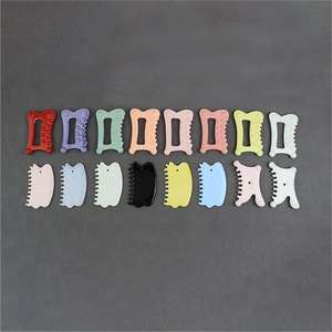 Juego de raspado de varios estilos personalizado, productos de masaje Gua Shas Faciales, masajeador facial Guasha de cerámica portátil con forma de ala Popular - Product Image 6