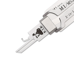Dụng cụ thợ khóa chính hãng Lishi 2 trong 1, dụng cụ mở khóa M1 MS2, bộ mở khóa và giải mã - Product Image 2