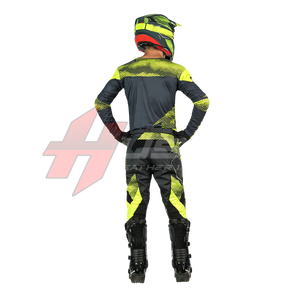 Vêtements de sport en nylon personnalisables Pantalon en jersey de motocross Logo personnalisé Nom de l'équipe Confortable Grande taille Athlètes de course Couleur personnalisée - Product Image 2